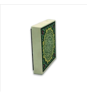 İhlas Suresi Baskılı Doğaltaş  Magnet(KH-095)Buzdolabı Süsü
