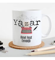 Yazarlara Hediye Kupa Bardak