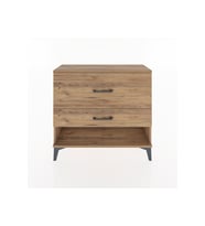 Arges Şifonyer 2 Çekmeceli 88x30x80 Çam-Çam