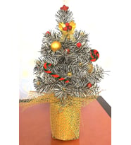 Atelier Exquisite Yılbaşı Ağacı Lux Gold Süslemeli