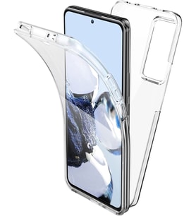 Xiaomi Mi 12T PRO Kılıf Şeffaf 360 Ön Arka Korumalı Silikon
