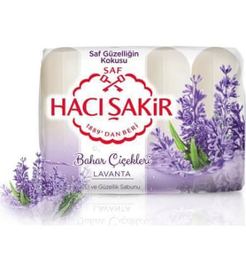 Hacı Şakir Güzellik Sabunu Lavanta 4x70 Gr