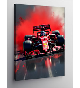 Kanvas Tablo Formula 1 Yarışı