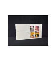 2000 Kanada İlk Gün Zarfı dörtlü Blok Pullu CANADA 2000 SOUVENIR SHEET OF 4 - #8 "Humanitarians, Pe
