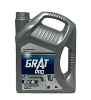 Grat Pro 5W-40 Tam Sentetik Motor Yağı 4 Litre (Acı Kahve)