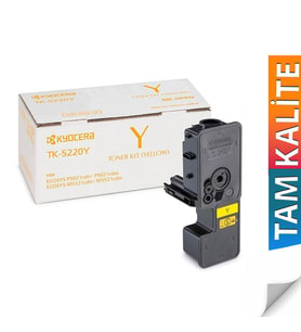 PlusPrint TK-5220 Kyocera Ecosys M5521CDW Uyumlu Muadil Toner Sarı
