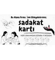 Tırnak Sanatı Manikür Sadakat Kartı Promosyon Hediye Kartı 20 Adet (Karışık)