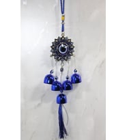 Northcity Metal Nazar Boncuğu Çan Alk3520 – 41 cm Kapı Çanı, Nazar Koruması