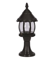AVONNI BSU-68184-BSY-K Siyah Boyalı Dış Mekan Aydınlatma E27 ABS Polikarbon Cam 20cm
