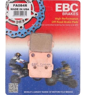 Ebc Fa084R 2001-2023 Kawasaki KX 85 Uyumlu Arka Fren Balatası Sinterli Balata
