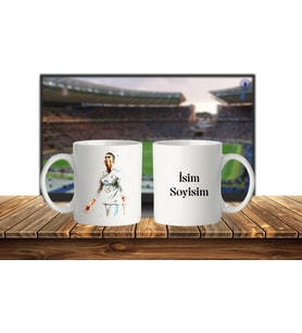 Kişiye Özel Taraftar Kupa Bardak - RONALDO