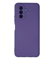Newface Huawei Nova Y70 Kılıf Nano içi Kadife Silikon - Mor