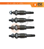 Audi Ford Nissan Renault Seat Skoda Volvo VW 1.9 Motor için 4 Adet Isıtma Bujisi 11V 7700867617