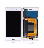 Sony M4 Lcd Ekran Dokunmatik Çerçeveli Panel %100 Orijinal (Beyaz)