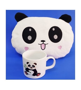 Panda Yastık ve Kupa Seti