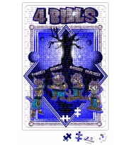 4 Bills Puzzle 240 Parça Yapboz