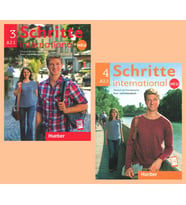 Schritte International Neu 3 ( A2.1 ) + Schritte International Neu 4 ( A2.2 ) Kurs Und Arbeitsbuch + Ar Teknolojisi Ile Kolay Öğrenme