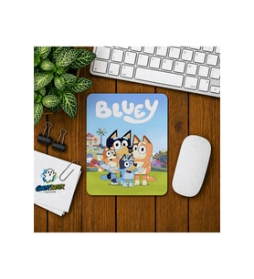 Bluey Baskılı Oyuncu Mousepad 034