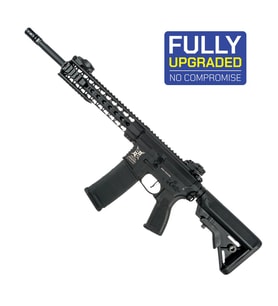 Delta Armory M4 AR15 KeyMod 10" Charlie ETU Siyah AEG Airsoft