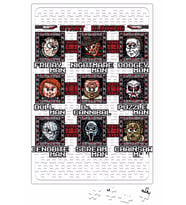 Horror Mega Slashers Puzzle 240 Parça Yapboz