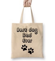 Best Dog Dad Ever 09 Bez Çanta Uzun Saplı