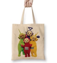 The Teletubbies 03 Bez Çanta Uzun Saplı