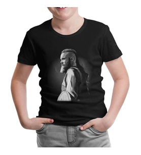 Vikings - Ragnar Siyah Çocuk Tshirt