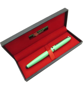 Signator® T462 Yeşil Krom Roller Kalem  İsme Özel Kalem  Hediyelik Kalem (Karışık)