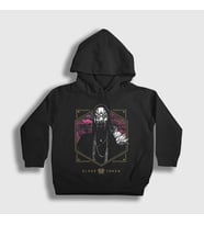 Presmono Unisex Çocuk Siyah Tour Müzik Sleep Token Kapüşonlu Sweatshirt 530181tt