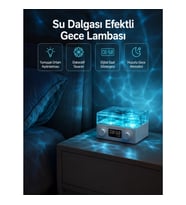 Mey İthalat® Stereo Sesli Gece Lambalı Bluetooth Hoparlör – Şık Vintage Tasarım