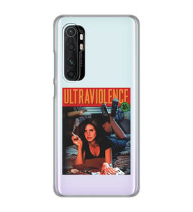 Xiaomi Mi Note 10 Lite Uyumlu Lana Del Rey Ultraviolence Desenli Şeffaf Telefon Kılıfı