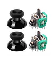 XBOX One Analog Motor Topuz Seti 2+2 One - One S/X - Series S/X Uyumlu Siyah Buz Mavi Mavi (Siyah)