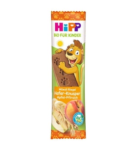 Organik Şeftali ve Elmalı Meyve Barı 20 Gr