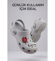 Hero-Clog Macera Serisi - Gri Maske Figürlü Erkek Çocuk - Bebek Terlik ve Sandalet: Ultra Hafif, Anatomik İç Tabanlı ve Kaymaz Emniyetli Yazlık Çocuk Kapalı Terlik