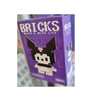 Mini LEGO Karakteri - Kuromi Modeli - Dekoratif Figür ve Koleksiyon Seti