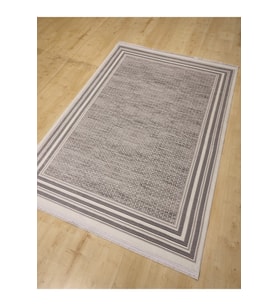 HALIMARKA HALI SAFİR 2129-1 GRİ MODERN SALON HALISI 160X230 CM