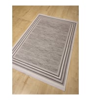 HALIMARKA HALI SAFİR 2129-1 GRİ MODERN SALON HALISI 160X230 CM
