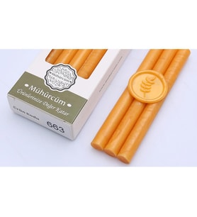 Mühür Mumu Çubuk 11mmx120mm 10 lu Paket Model: 663 SATEN PORTAKAL