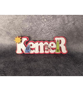 Magnet Dümen Çapa Gemi Kule Yelken Deniz Kabuk Nazar Göz Buzdolabı Süsü Ahşap Magnet Mıknatıslı Hediyelik Eşya