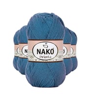 Northcity Pırlanta Amigurumi İpi Turkuaz 3409 - 5'li Paket El Örgü Yünü