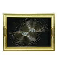 e38 EL İŞÇİLİĞİ FİLOGRAFİ TEPSİ 48x34 cm-6377