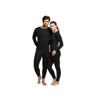 Thermoform Tf Active Yetişkin Termal Set Unisex Termal İçlik Takım HZT4008 Siyah