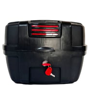 Motosiklet Arka Çantası 35 Litre Siyah-Reflektörlü
