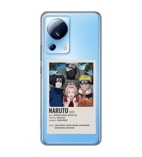 Xiaomi Mi 13 Lite Uyumlu Naruto Anime Desenli Şeffaf Telefon Kılıfı