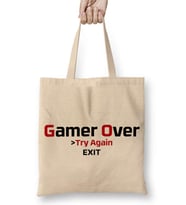 Game Over Bez Çanta Uzun Saplı