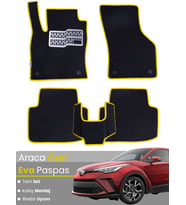 TOYOTA C-HR HYBRİD (2016-2019) Uyumlu EVA Paspas Tam Set–Oto Paspas,Araca Özel,Kolay Montaj