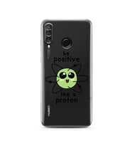 Huawei P30 Lite Uyumlu Baskılı Yumuşak Silikon Şeffaf Telefon Kılıfı