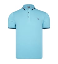T8586 DEWBERRY ERKEK POLO YAKA T-SHIRT-CAMGÖBEĞİ (Karışık)