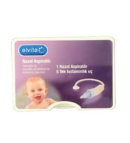 Alvita 1 Nazal Aspiratör 5 Tek Kullanımlık Uç