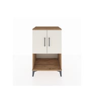 Hyperion Komodin 2 Raflı 2 Kapaklı 60x44x96 Çam-Aytaşı